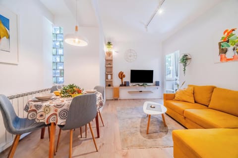 Living and dining room