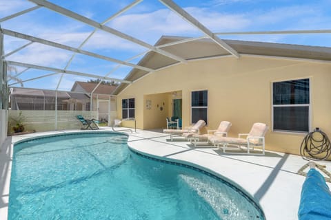 Private Screened-In Patio with Swimming Pool