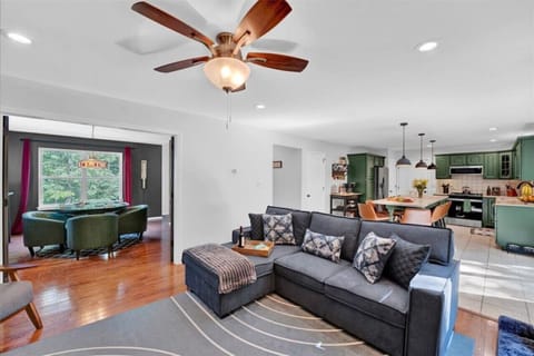 Spacious and inviting open living room, perfect for relaxing and gathering with loved ones.