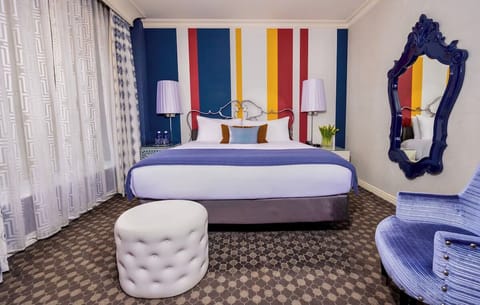 Relax after exploring with comfortable seating and easy in-room entertainment.