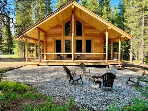 Exterior of cabin.