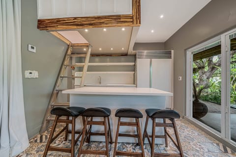 Loft Space and dining space