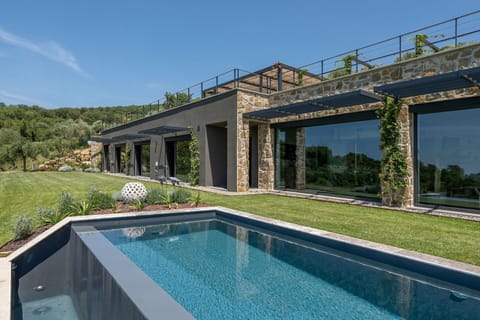 Water, Sky, Plant, Property, Daytime, Botany, Azure, Swimming Pool, Architecture, Grass
