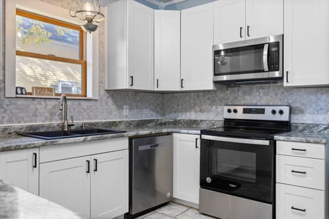 New kitchen with new appliances