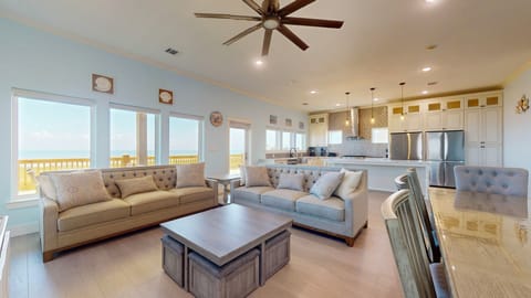 Living Area View Down Stairs 2