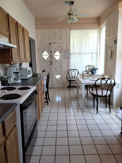 Kitchen with dining area 
