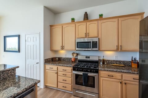 Open kitchen concept