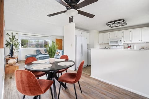 Dining Area Open to Living Room and Kitchen