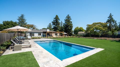 Have backyard fun in the pool!