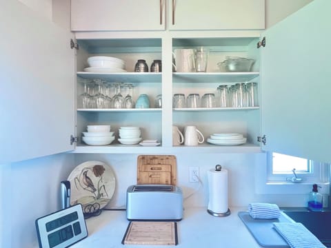 Fully Stocked Kitchen - One of Several Well Equiped Kitchen Cabinets
