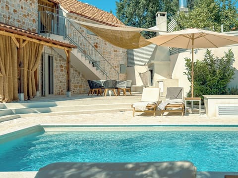 Swimming pool - patio - Terra Dolce House - Hvar