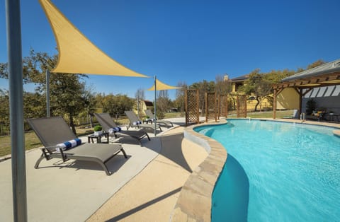 Enjoy a refreshing dip in our sparkling pool