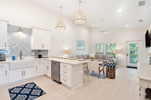 Spacious open-concept design seamlessly connecting the kitchen and living room!