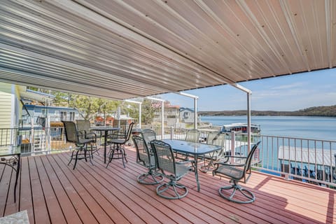 Deck | Outdoor Dining Area | Charcoal Grill | Shared Dock
