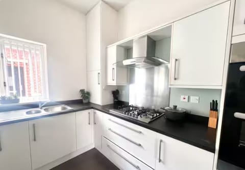 Bright kitchen perfect for family meals