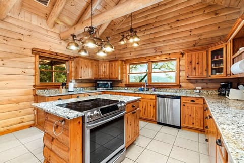 Take in stunning views from the kichen