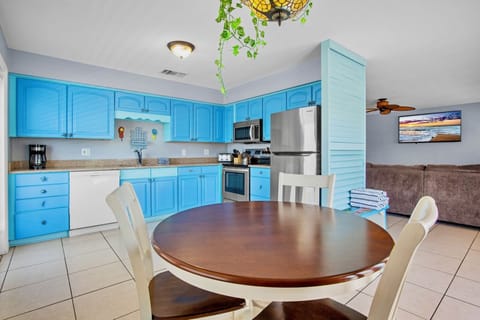 Bright kitchen with cooking essentials