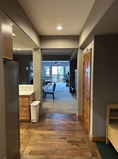 Step into our inviting entrance, showcasing beautiful hardwood floors and a spacious layout. A perfect first impression of your home away from home.