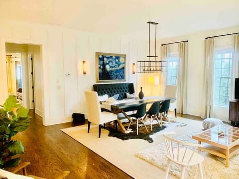 Cozy Great Room with board and batten walls...perfect for lounging.
