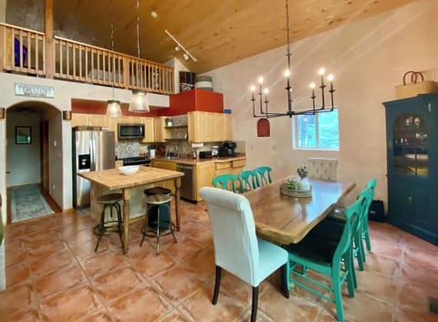 Fully stocked kitchen
