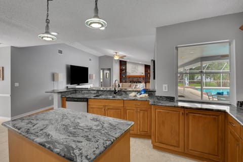 Kitchen - Pass-through Window to Outdoor Kitchen