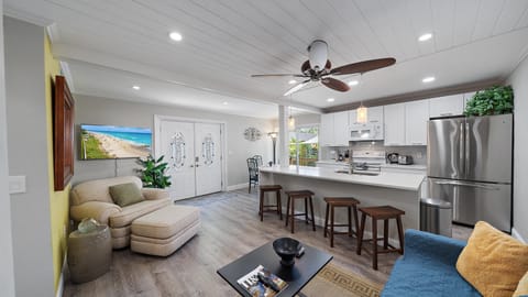 Kitchen Island with Seating up to Four