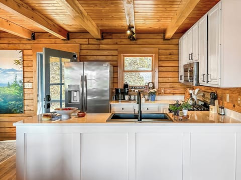 Our beautiful open concept kitchen.