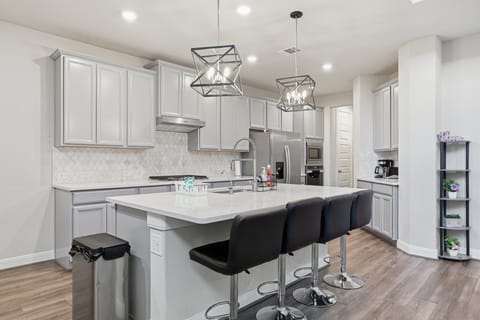 Indoors, Kitchen, Kitchen Island, Chair, Furniture