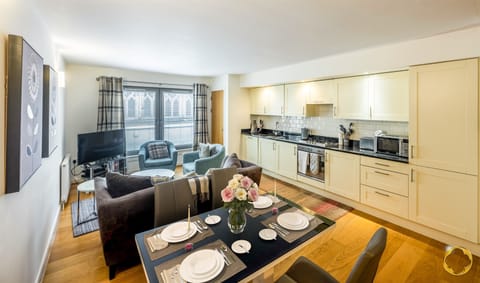 Modern property in historic building