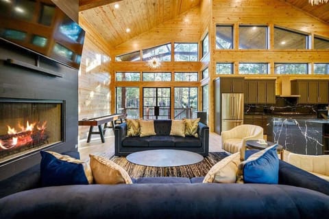 Enjoy a game of shuffleboard in the great room