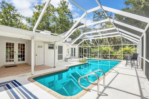 Pool and patio area