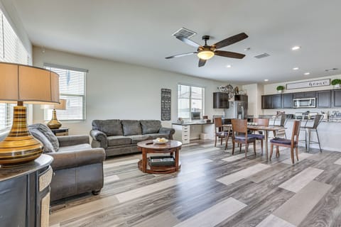 Living Room | Central A/C & Heating