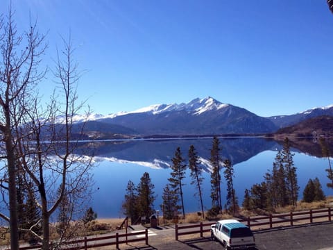 Lake Dillon view from our balcony