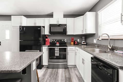 Plenty of counter space and appliances for convenient dining in!