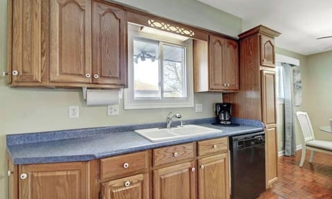 Fully stocked kitchen with all the appliances you’ll need to cook a gourmet meal