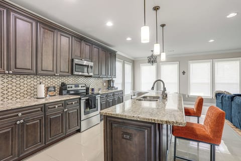 Kitchen | Central Air Conditioning | Single-Story Home