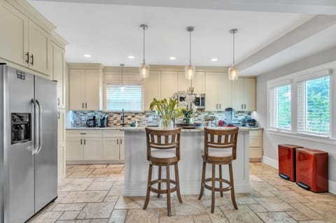 Indoors, Floor, Kitchen, Refrigerator, Home Decor