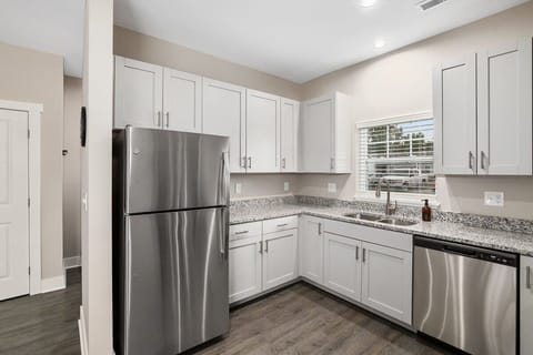 Modern Kitchen Area In Unit 1
