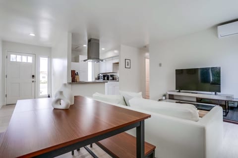 Dining area off the living room