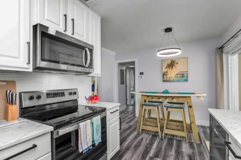 Kitchen View of the Dining Area