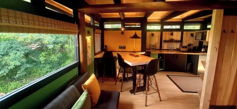 Open plan living area