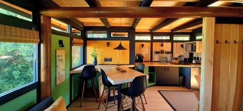 Open plan living area