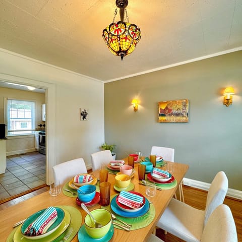 Rest assured, we've provided everything you need to comfortably dine with six.