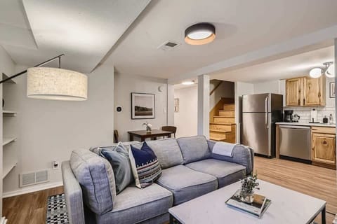 Open floor layout gives convient access to all commonplaces of the home at once