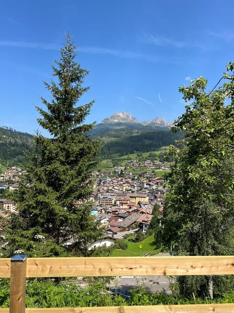 vista montagne e città