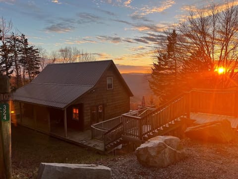 This is why we call it Sunset Cabin