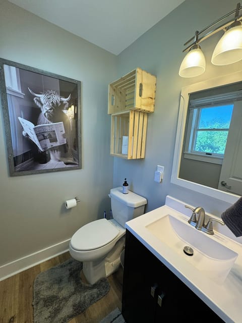 Main level half bath