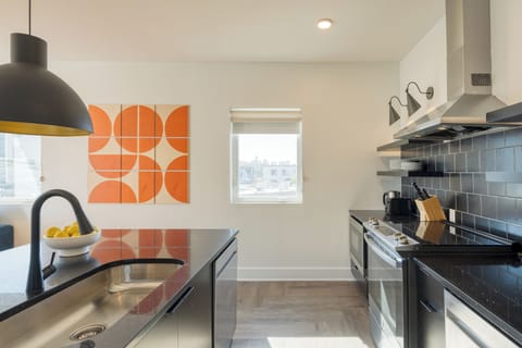 Spacious kitchen ready to take on your culinary adventures.