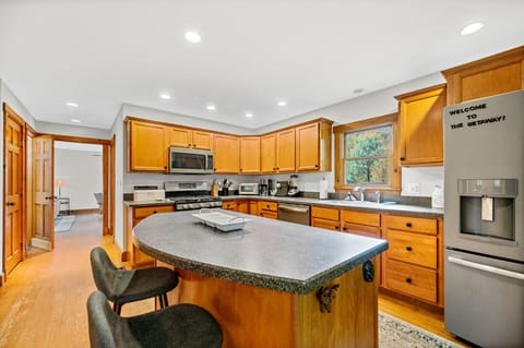 Kitchen with Island.