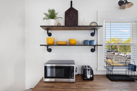 A kitchen designed to make you feel right at home, whether you're whipping up breakfast or dinner.